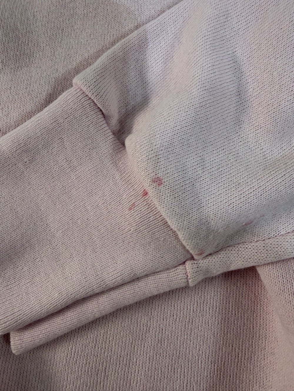 Vintage Country Geese Grandma Core 90s Sweatshirt Size L Pink Check Ribbon Mom - Picture 8 of 10